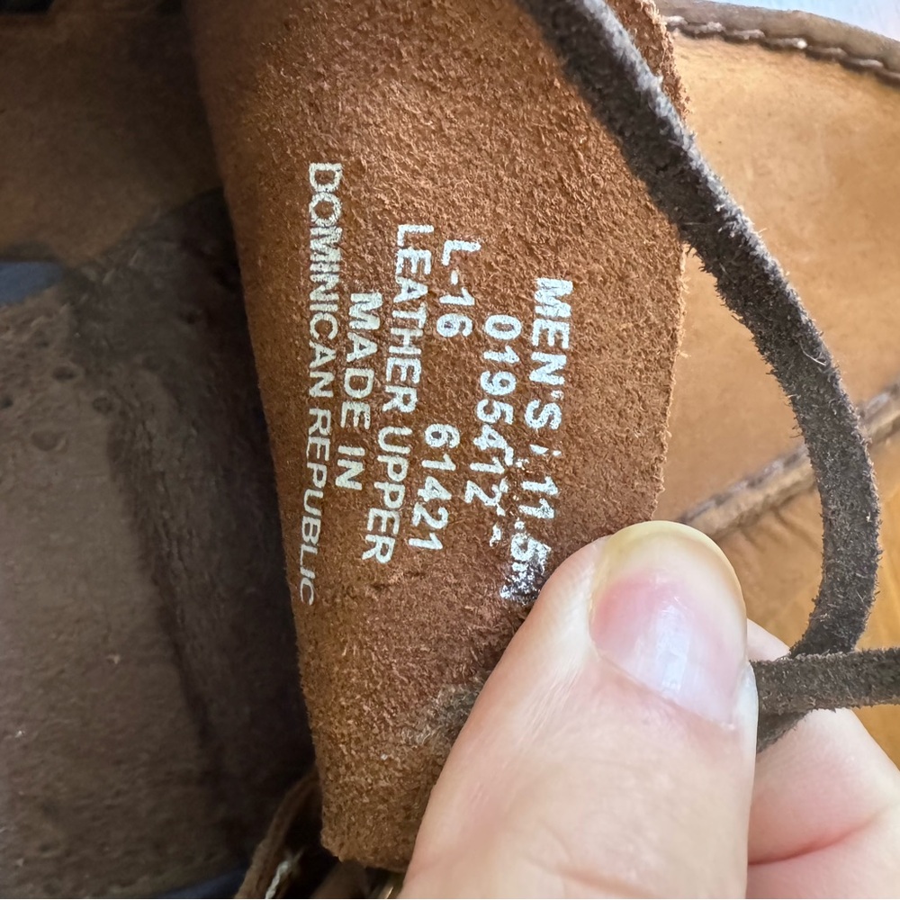 Men's Sperry Brown Leather Boat Shoes - Picture 3 of 6